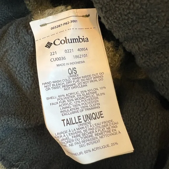 NWOT Columbia Winter Blur Pom Beanie - Unisex - Picture 3 of 4